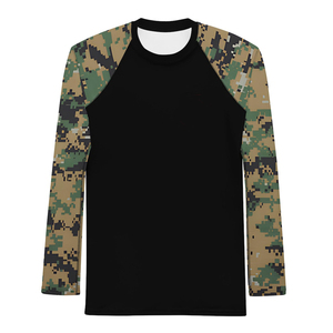 เสื้อรัดรูปแขนยาวพิมพ์ลายระบายอากาศได้ดี เป็นมิตรกับสิ่งแวดล้อม สำหรับ MMA BJJ ยิม ฟิตเนส ออกกำลังกาย ศิลปะการต่อสู้ - Product Image 5