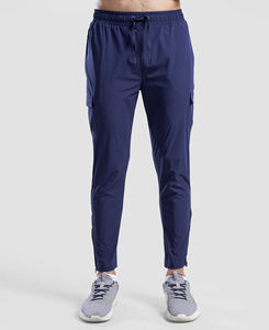 Pantalones Deportivos Cargo Unisex con Cordón Ajustable, Logotipo Personalizado OEM, Otoño, Color Sólido, Ligeros, Transpirables, Cintura Alta, Bordado 3D, 100% - Product Image 1