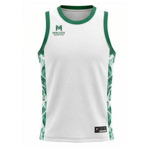 Tenue de basketball sublimée écologique, ensemble maillot et short personnalisés en tissu, uniformes sportifs haute performance - Product Image 1