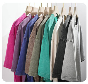 SUQAINA FASHION GARMENTS Sudadera Oversize de Algodón 100% Tejido con Lavado Ácido, Bordada, Transpirable, Ecológica, Unisex, de Corte Holgado - Product Image 2
