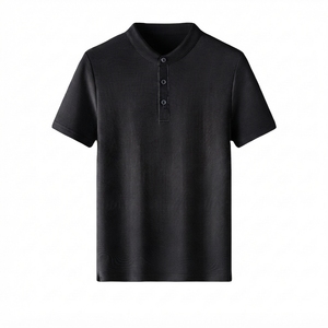 Polo classique pour homme, respirant, séchage rapide, vêtements de golf décontractés, logo personnalisé, OEM, ODM, vente en gros, polo uni pour homme, manches courtes - Product Image 1