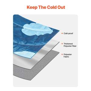 75 \ "X 52 \" Manta de estadio cálida usable Manta de camping impresa al aire libre - Product Image 4