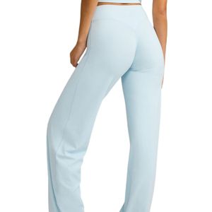 Custom Women Flare Yoga Pants Push Up High Waist Soft Gym <b>Leggings</b> Fitness Bell Bottom OEM ODM Activewear Supplier - Product Image 4