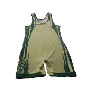 Comprar Singlets de Lucha Libre Estampados en Azul y Rojo, Uniforme de Compresión con Estampado de Camuflaje - Product Image 4