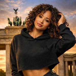 เสื้อครอปฮู้ดดี้ผู้หญิง สวมใส่สบาย ทันสมัย ไม่ยับ ขายดี คุณภาพพรีเมียม ราคาถูก - Product Image 2