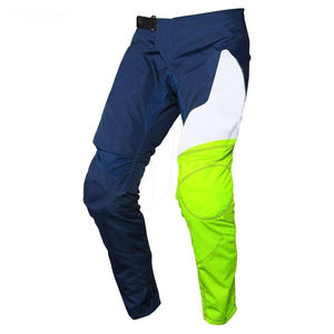 Unisex Color Blocked Motocross Motorcycle Pants High Visibility Quick Dry 220g Nylon Spandex All Seasons Racing Wear - Product Image 5