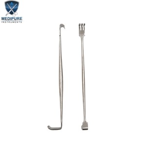 Rétracteurs de pattes de chat professionnels en acier inoxydable, instrument chirurgical réutilisable, outil de précision pour cliniques et hôpitaux - Product Image 1