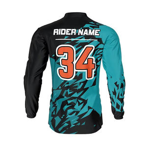 Jersey de Ciclismo de Montaña de Alta Calidad, Corte Holgado, Secado Rápido, para Ciclismo Todoterreno, OEM ODM, Venta al Por Mayor - Product Image 2