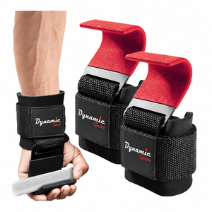 Wholesale Grip Support Wrist <b>Straps</b> Weight Lifting Hooks Sport Protection Power Weight Lifting Hooks For Weight Lifting Hooks - Product Image 2