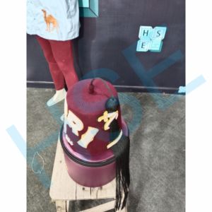Sombrero Shriner Bordado Personalizado con Estuche de Transporte a Juego - Product Image 4