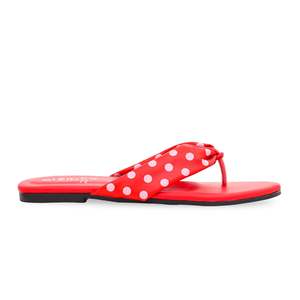 รองเท้าเดินสไตล์ลำลองสีแดง CL1798 chappal - Product Image 2