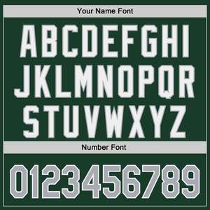 Wholesale Green <b>White</b> Baseball Jersey 160 GSM Polyester <b>Button</b> Up Team Uniform Custom Colors Sizes Sublimation Print Shirt - Product Image 4