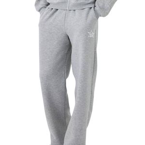 Customized Mens Stacked <b>Tracksuit</b> Streetwear Sweatsuit Two Piece Flare Jogger Pants Baggy Set Custom OEM ODM - Product Image 6