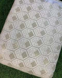 High Quality <b>Sequin</b> Embroidery Fabric 3D Floral Lace Fabric for Evening Dress Wedding Gown Garment - Product Image 5