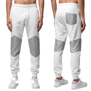 Pantalones Premium para Hombre con Diseño Geométrico Glaciar, Arte Gráfico Contemporáneo y Estilo Relajado de Alta Calidad - Product Image 2