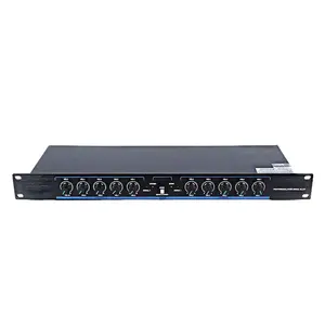 Biner SM266 Professional Audio Signal Splitter Audio Device 10 Channels For Power Amplifier