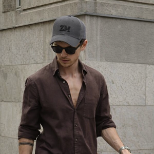 Nueva Gorra de Béisbol de 6 Paneles con Bordado Deportivo y Diseño Dobby Cruzado, Cadena Cruzada, Algodón, Hebilla Plateada y de Cobre, Estilo Dad Hat, Hip Hop, Business - Product Image 4