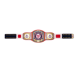 Washington Nationals Championship Belt Customizable Baseball Wrestling Belt High Quality Collectible Sports Title Belt for Fans - Product Image 1