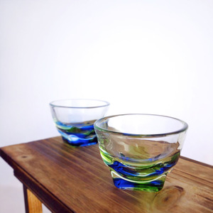 Petite tasse en verre borosilicate colorée résistante à la chaleur pour le vin, le thé, le café - Product Image 5