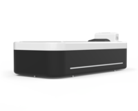 Table de Massage Polyvalente Portable en PVC Étanche pour Salon Moderne et Chambre d'Hôtel