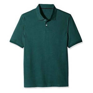 Camisa de Golf con Botones y Logotipo Bordado Personalizado, Suministro al por Mayor de Fábrica OEM, Tela de Algodón Transpirable, Manga Corta para Hombre de Negocios - Product Image 6