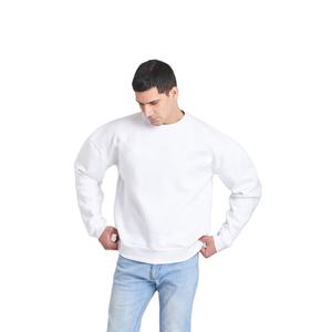 Sudaderas de felpa francesa informales con hombros caídos para hombre, Jersey de algodón 100% de gran tamaño personalizado para hombre, cuello redondo de alta calidad para hombre - Product Image 1