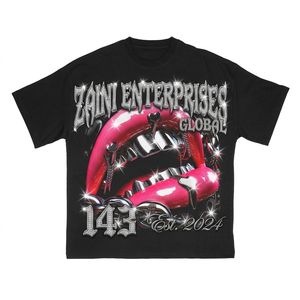เสื้อยืดผู้ชายลำลองสำหรับฤดูร้อน ผ้าฝ้าย 100% ทรงปกติ คอกลม แขนสั้น แห้งเร็ว ระบายอากาศได้ดี กันยับ ยี่ห้อ ZAINI น้ำหนัก 270 กรัม - Product Image 4