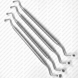 4 PCS Lucas Bone Curettes Fig No 85 86 87 88 Dental Surgical Bone Curettes Stainless Steel Oral Surgery Curettes Instruments CE - Product Image 1