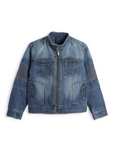 Veste en jean zippée pour garçons, personnalisable, hiver, haute qualité, coton respirant, vêtements d'hiver décontractés pour garçons - Product Image 5