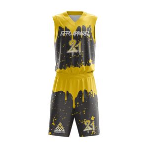 Conjuntos de Uniformes de Baloncesto para Niñas, Últimos Modelos al por Mayor, Uniformes de Baloncesto Personalizados Cómodos, Ropa de Baloncesto Personalizada - Product Image 1