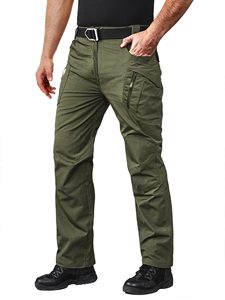 SANGLASPORTS High Quality Reflective <b>Cargo</b> <b>Work</b> <b>Pants</b> Waterproof Tactical Canvas Training Jogger Hunting Spring Men's Straight - Product Image 5