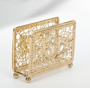 Minimal <b>Square</b> Metal Napkin Holder Modern <b>Table</b> Organizer Strong Durable Construction For <b>Kitchen</b> Dining And Cafe Use - Product Image 1