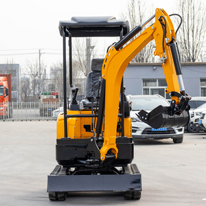 Mini-excavatrice compacte sur chenilles de 3,5 tonnes, hydraulique, avec chenilles en caoutchouc, pour jardin, directement de l'usine - Product Image 4
