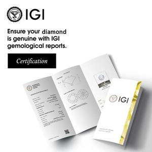 เพชรทรงกลมเจียระไนแบบบริลเลียนท์ ได้รับการรับรองจาก IGI เพชรเลี้ยงในห้องปฏิบัติการ น้ำหนัก 0.3 กะรัต 0.5 กะรัต สี DEF ความสะอาดระดับ VVS1 VVS2 VS1 ขัดเงา เพชร HPHT - Product Image 4