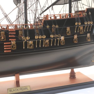 MÁS VENDIDO - PERLA NEGRA - Maqueta de madera del barco pirata - Product Image 4