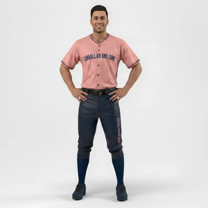 Professional Team Baseball Jersey Pants Set <b>Custom</b> Sports <b>Uniform</b> Men Women Breathable Lightweight Baseball Wear - Product Image 4