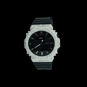 Montre de marque haut de gamme sertie de diamants en moissanite VVS et de diamants naturels - Bijoux hip-hop en diamant au meilleur prix - Product Image 1
