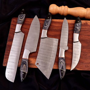 Ensemble de couteaux de cuisine en acier damas à 67 couches, fabriqués à la main, lames en acier de qualité supérieure, durables, professionnels, pour la cuisine - Product Image 6