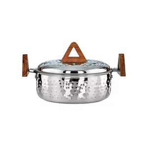 Olla Térmica de Metal Aislada y Duradera, Cazuela de Acero Inoxidable con Tapa, Contenedor para Mantener la Comida Caliente, para Cocina y Comedor, Premium - Product Image 3