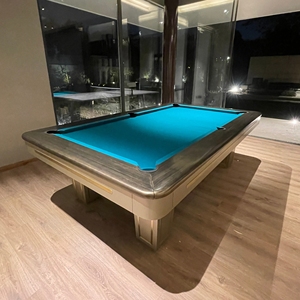 โต๊ะพูลในร่ม Argmac ระดับหรูหรา พร้อมผ้าสักหลาดความเร็วสูง ปรับขนาดได้ โครงสร้างแข็งแรงทนทาน สำหรับใช้ในบ้าน โรงแรม และคลับ - Product Image 4