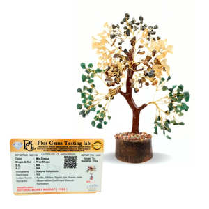 Árbol de la Vida de Cristal Natural, Amuleto de la Abundancia, Piedras de Cristal Hechas a Mano, Decoración para el Hogar u Oficina, Regalo de Maharashtra - Product Image 1