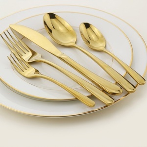 Ensemble de couverts en acier inoxydable de haute qualité, 5 pièces, finition miroir, style moderne, pour la maison, les restaurants et les tables à manger - Product Image 6