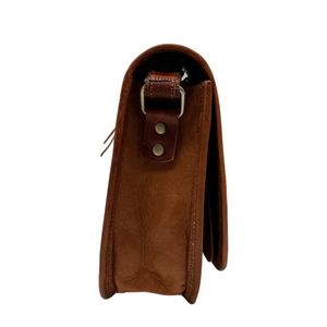 กระเป๋าสะพายข้างแบบคลาสสิกคุณภาพสูงกระเป๋าถือหนังแพะกระเป๋าสะพายข้างแบบลำลองสำหรับบุคคล - Product Image 4