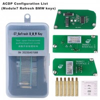 Kit complet Yanhua ACDP2 pour BMW, incluant les modules 1, 2, 3, 4, 7, 8, 11, autorisation pour la programmation de clés, la correction du compteur kilométrique, avec BenchBoard gratuit