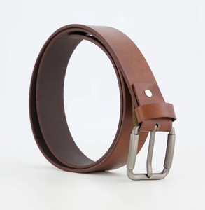 Ceintures de luxe en cuir véritable de haute qualité avec logo personnalisé pour hommes, ceintures OEM personnalisées avec boucle à ardillon de bonne qualité - Product Image 1