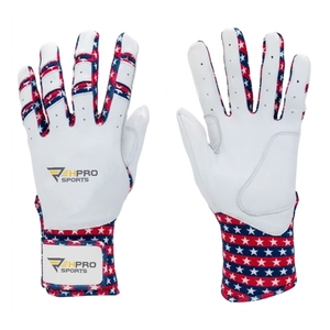 Goat Leather Custom <b>Baseball</b> Gloves Long Cuff Batting Gloves With Best Quality <b>Baseball</b> Batting Gloves for Adults Youths - Product Image 5