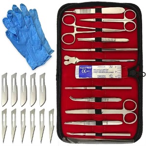 Professional Manual Autopsy <b>Post</b> Mortem Instrument Set with Stainless Steel Surgical Tools CE Certified for Forensic Medical Use - Product Image 2