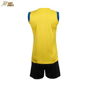 Quick Dry Breathable Volleyball Jersey Sets Custom Female Men Unisex Volleyball Uniforms Sublimated Volleyball Jerseys - Product Image 3