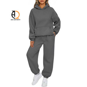 Conjunto Deportivo Personalizado con Logotipo para Mujer, de Color Sólido, Holgado y Cómodo, para Entrenamiento, Fitness y Deportes al Aire Libre - Product Image 1