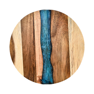 Tabla de Cortar Rectangular de Olivo Ecológica Premium, Tabla de Cortar de Madera de Extremo con Patas Antideslizantes, Apta para Lavavajillas, para Uso en la Cocina - Product Image 5